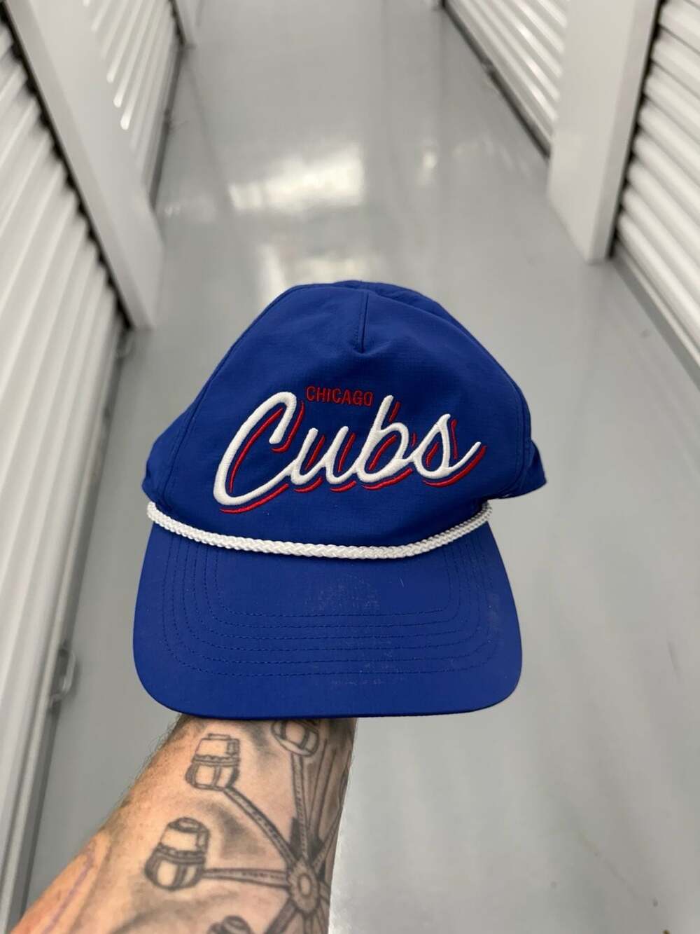 Chicago Cubs Blue Snapback Hat